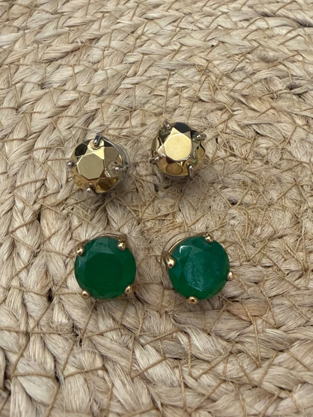 Kate Spade classic studs (2 pairs)